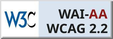 W3C, WCAG 2.2 AA