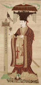 于闐國王供養像 于闐國王供養像