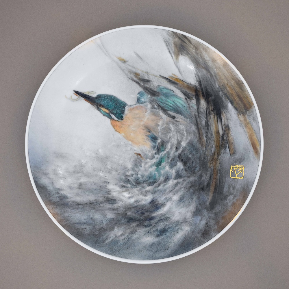 Common Kingfisher (from the series Porcelain Painting‧Birds of Hong Kong)