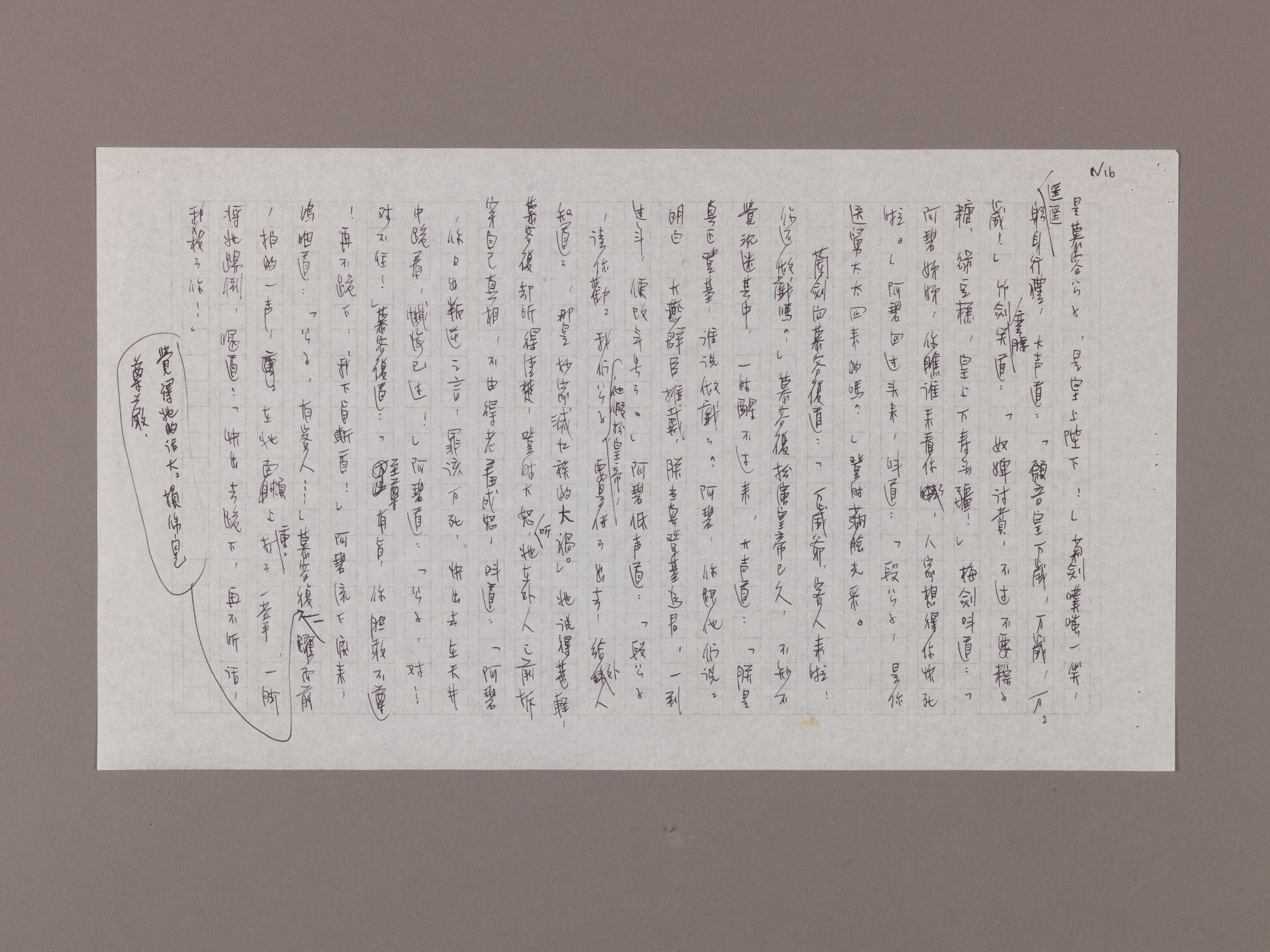 Manuscripts of the New Edition of The Demi-Gods and the Semi-Devils