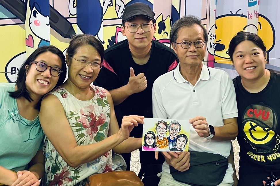 Drawn to Life: Live Caricature Drawing