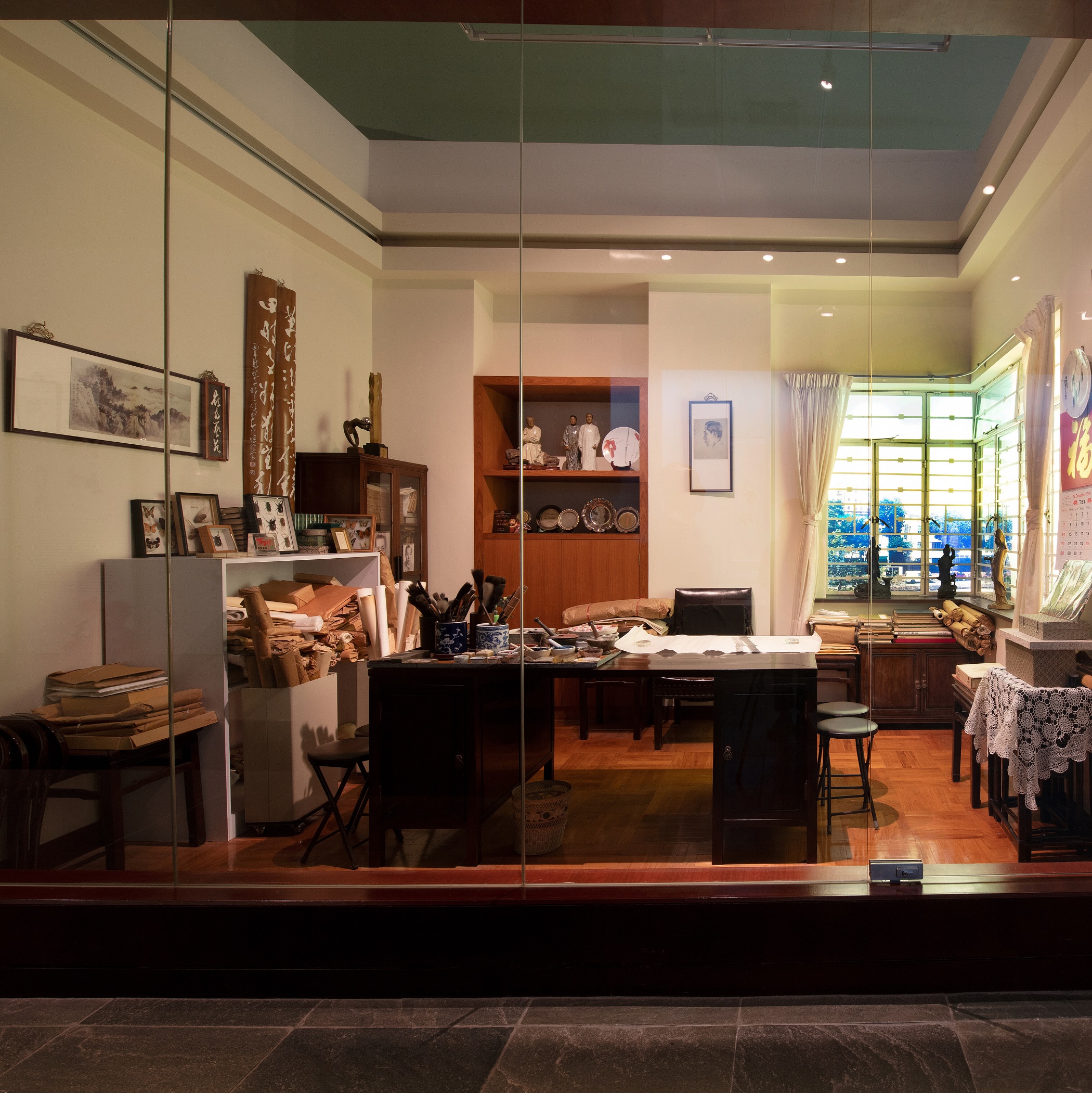 「嶺南藝苑」畫室360度的虛擬實景